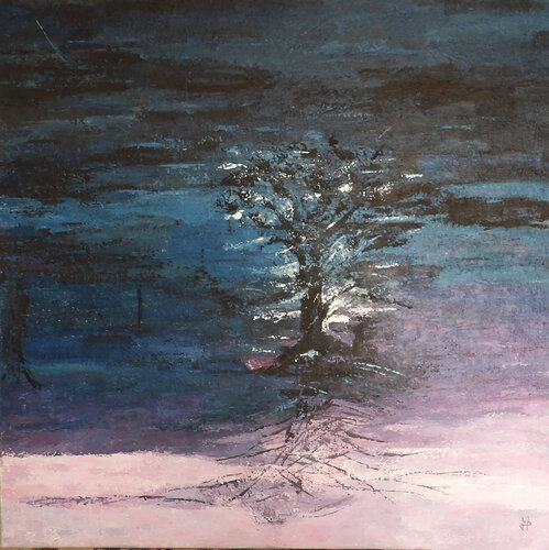 Arbre d 'espoir van J-Claude Bernard, Schilderij te koop op Singulart