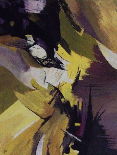 Première étincelle van J-Claude Bernard, Schilderij te koop op Singulart