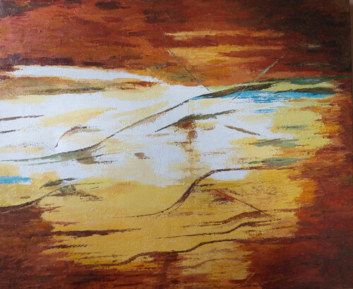 Soir de lune von J-Claude Bernard, Malerei kaufen auf Singulart