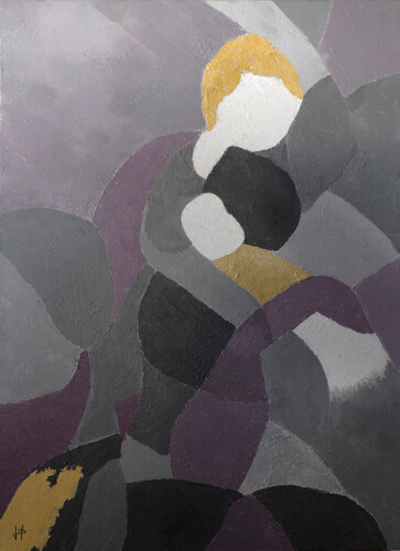 Maternité di J-Claude Bernard, Pittura in vendita su Singulart