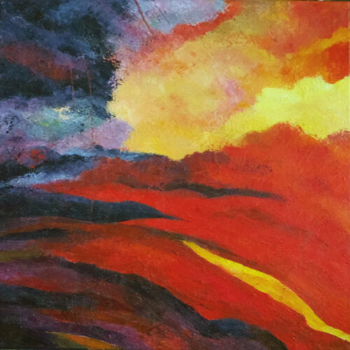 Grande coulée von J-Claude Bernard, Malerei kaufen auf Singulart