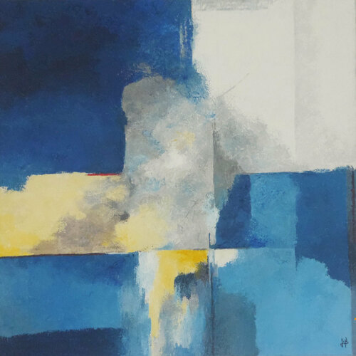 Les fenêtres 51 van J-Claude Bernard, Schilderij te koop op Singulart