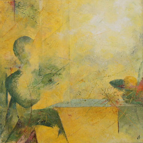 Avant la leçon by J-Claude Bernard, Painting for Sale on Singulart