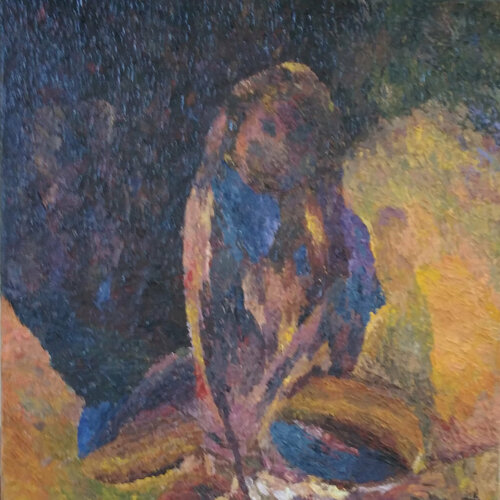 La mendiante von J-Claude Bernard, Malerei kaufen auf Singulart