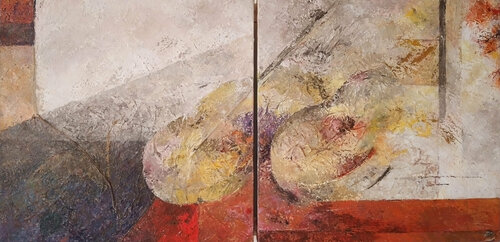 Dans la vitrine von J-Claude Bernard, Malerei kaufen auf Singulart