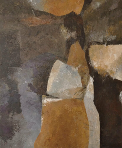 Une jeune artiste by J-Claude Bernard, 油畫 for Sale on Singulart