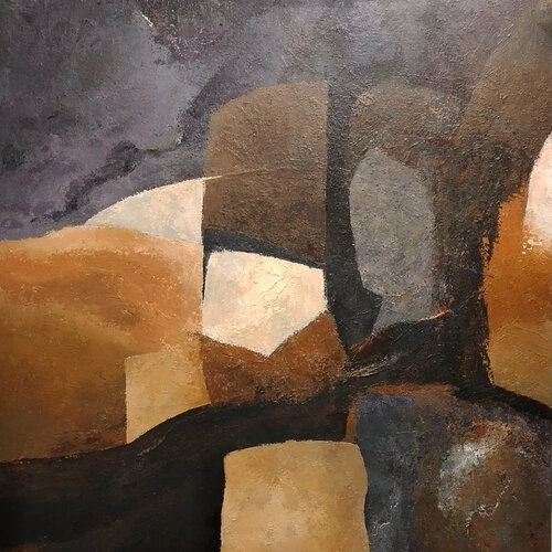 Improbable rencontre by J-Claude Bernard, 油畫 for Sale on Singulart