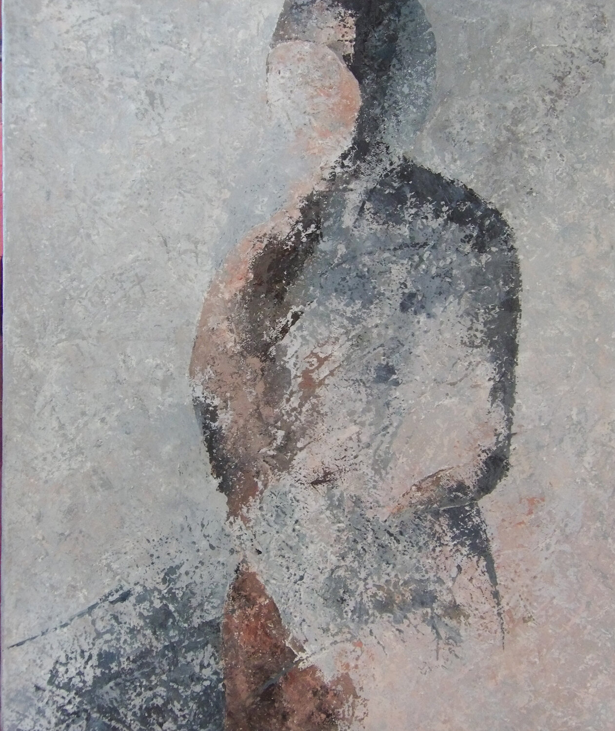 Jeune fille voilée J-Claude Bernard Originalgemälde zu verkaufen