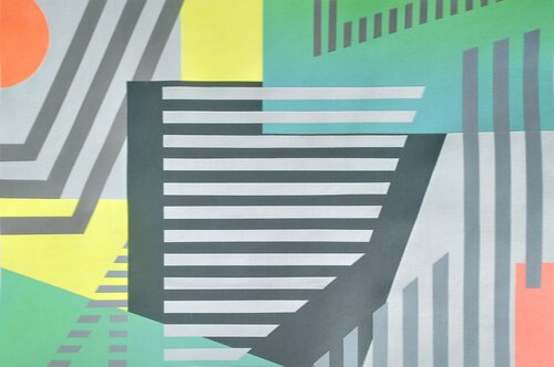 Constructions 01_01_2023 von Wio Karstens, Malerei kaufen auf Singulart