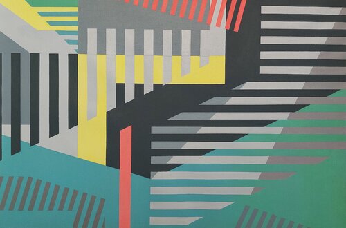 Constructions 04_01_2023 di Wio Karstens, Pittura in vendita su Singulart