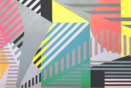 Constructions 10_01_2023 di Wio Karstens, Pittura in vendita su Singulart