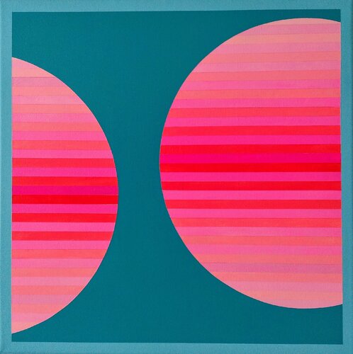 Think pink 1 von Wio Karstens, Malerei kaufen auf Singulart