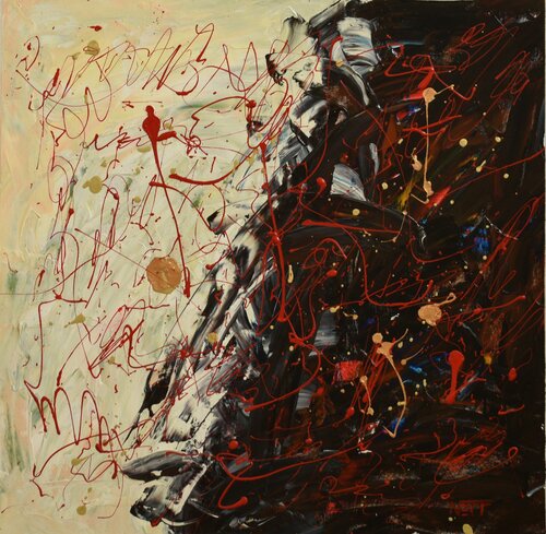 Equilibrium Of The Universe by Nelli Gevorgyan, Painting for Sale on Singulart