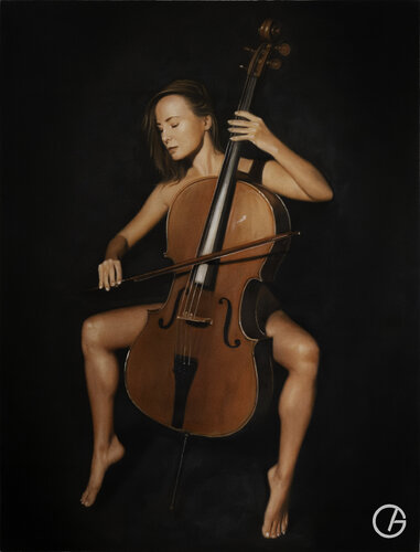 Olga ha l'arco van Arthur Og, Schilderij te koop op Singulart