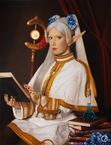 L’Érudite van Arthur Og, Schilderij te koop op Singulart