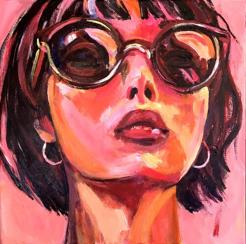 FEELING STRONG van Elisabetta Schlegel, Schilderij te koop op Singulart