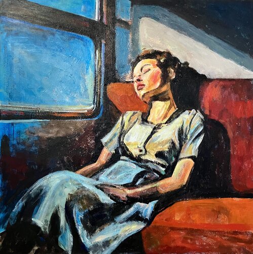 FERNWEH by Elisabetta Schlegel, Painting for Sale on Singulart