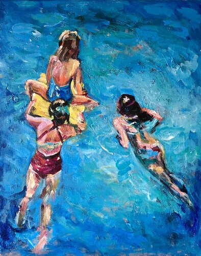 SUMMER PLEASURE by Elisabetta Schlegel, Painting for Sale on Singulart