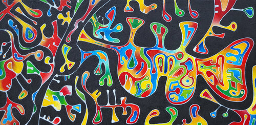 Divertimento per Tromba  a Colori by Massimo Rubbi, 회화 for Sale on Singulart