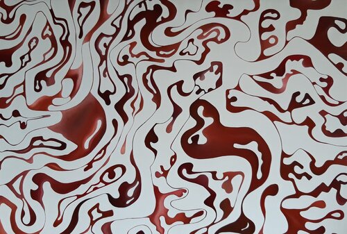 Rosso Evanescente by Massimo Rubbi, 회화 for Sale on Singulart
