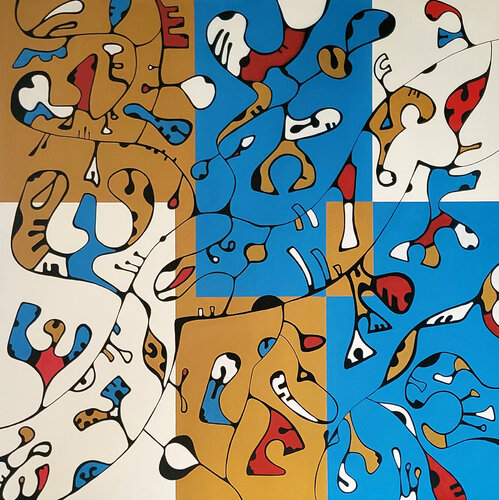 Terza Filasttrocca by Massimo Rubbi, 회화 for Sale on Singulart