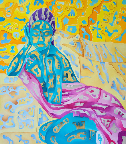 L'Attesa by Massimo Rubbi, 회화 for Sale on Singulart