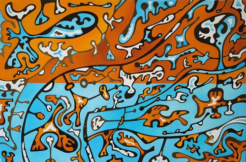 Filastrocca (Seconda Variazione) von Massimo Rubbi, Malerei kaufen auf Singulart