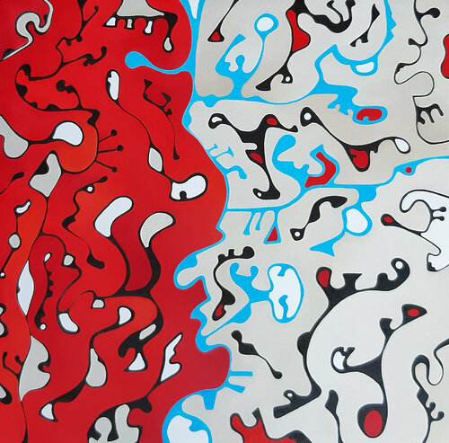 Divertimento N° 1 by Massimo Rubbi, 회화 for Sale on Singulart