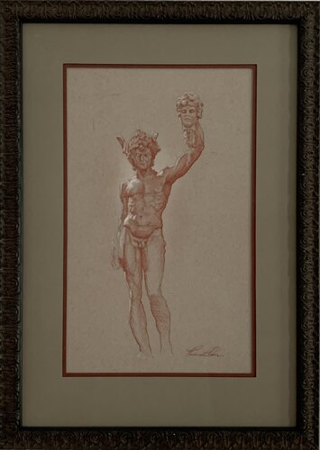 Cellini’s Perseus by Thomas Alexander, 소묘 for Sale on Singulart