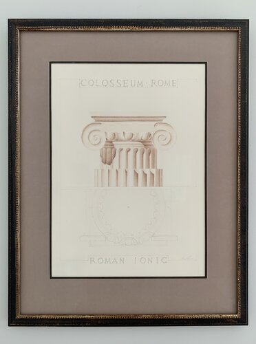 Roman Ionic Capital von Thomas Alexander, Zeichnungen kaufen auf Singulart