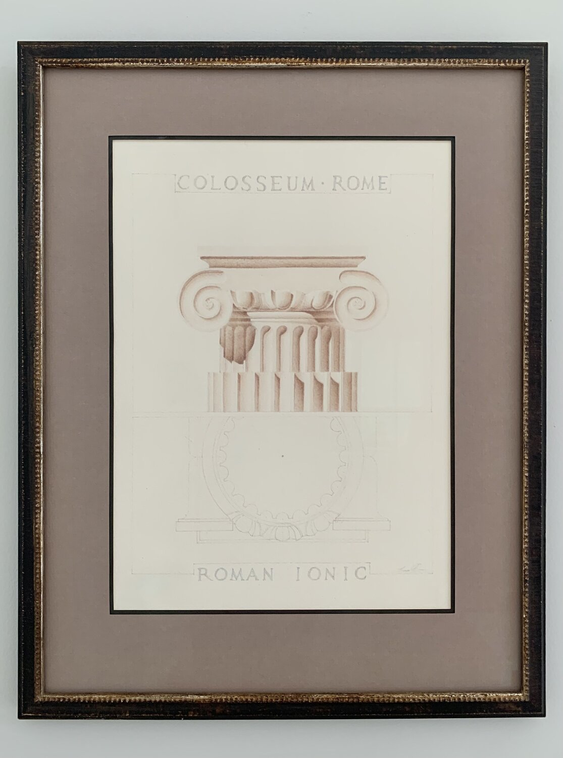 Roman Ionic Capital Thomas Alexander