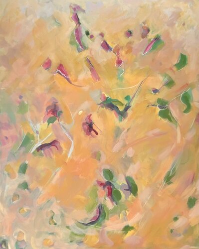 Éclats printaniers par sabrina alvarez, Peinture en vente sur Singulart