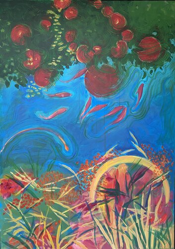Ondulations di sabrina alvarez, Pittura in vendita su Singulart