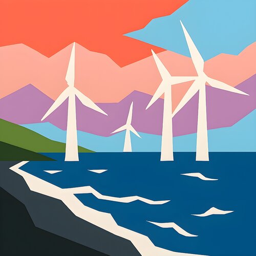 Coastal Currents di Syd Lawrence, Digitale in vendita su Singulart
