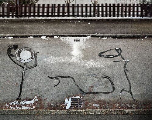 Holzapfelkreuther Strasse di Stefan Zausinger, Fotografia in vendita su Singulart