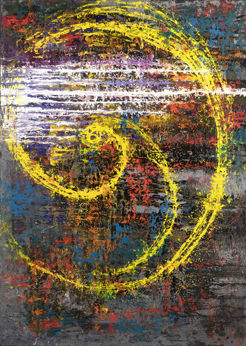 Genesis – The Mystery of the Holy Trinity de Predună Cristinel, Pintura a la venta en Singulart