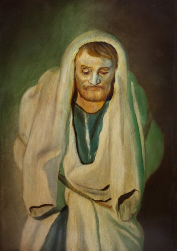 ”The Silence of the Lamb” by Predună Cristinel, Painting for Sale on Singulart