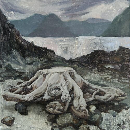 Driftwood van Barbara Efi, Schilderij te koop op Singulart