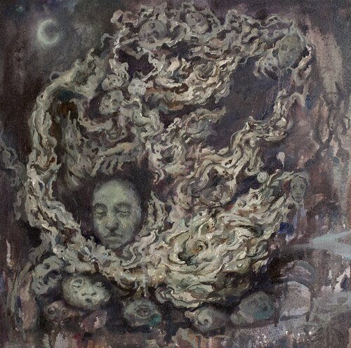 Living Stones van Barbara Efi, Schilderij te koop op Singulart