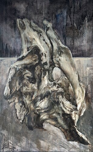 Driftwood #2 van Barbara Efi, Schilderij te koop op Singulart