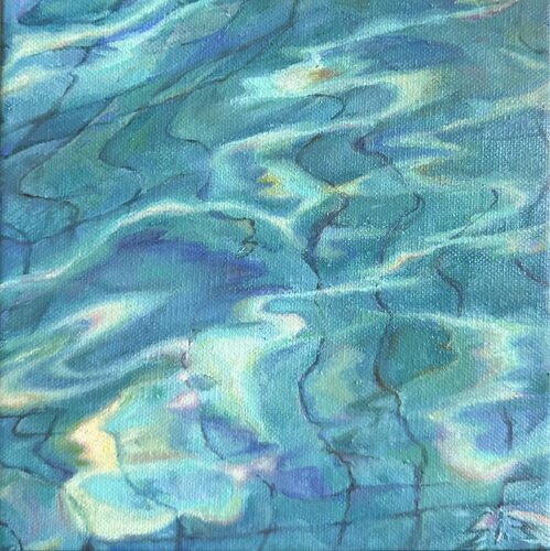 Pool van Barbara Efi, Schilderij te koop op Singulart