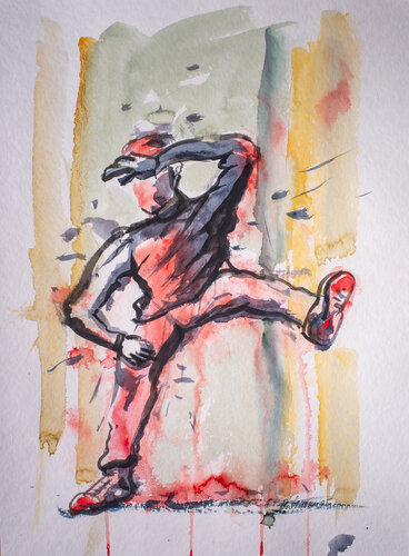 Dancer 01 de Kai Thomas, Pintura a la venta en Singulart