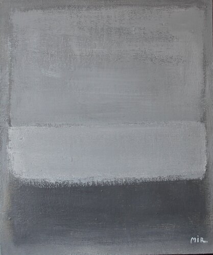Style & Space 04, Shades of Grey de Mir-Hamza Efendiyev, Pintura a la venta en Singulart