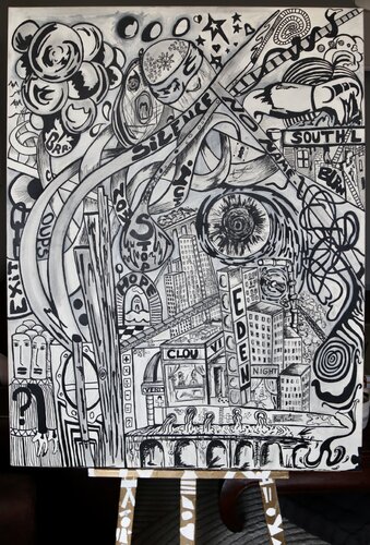 MY MiND par Hassan Zanoune, Dessin en vente sur Singulart