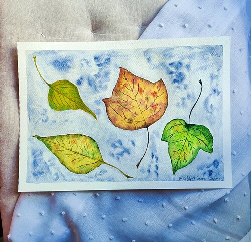 Hojas. by Lola López Girón, Painting for Sale on Singulart