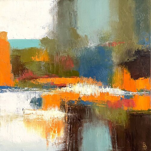 Immersion dans la couleur von Olga Bléré, Malerei kaufen auf Singulart