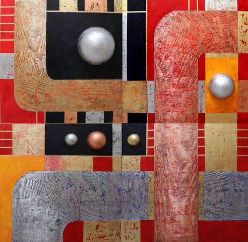 Quantum Transition de Mascha Chelius, Pintura a la venta en Singulart