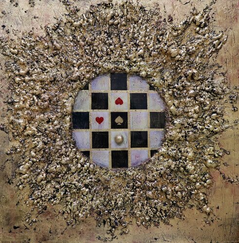 High Priestess's Move de Mascha Chelius, Pintura a la venta en Singulart