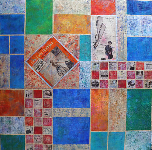 LIFE TETRIS de Mascha Chelius, Pintura a la venta en Singulart