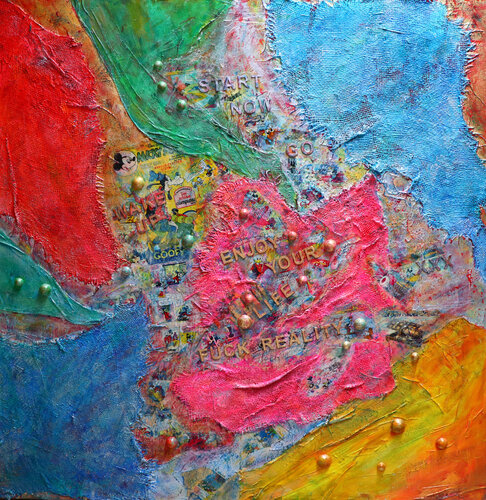 HUBBA BUBBA REALITY de Mascha Chelius, Pintura a la venta en Singulart